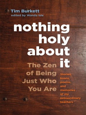 cover image of Nothing Holy about It